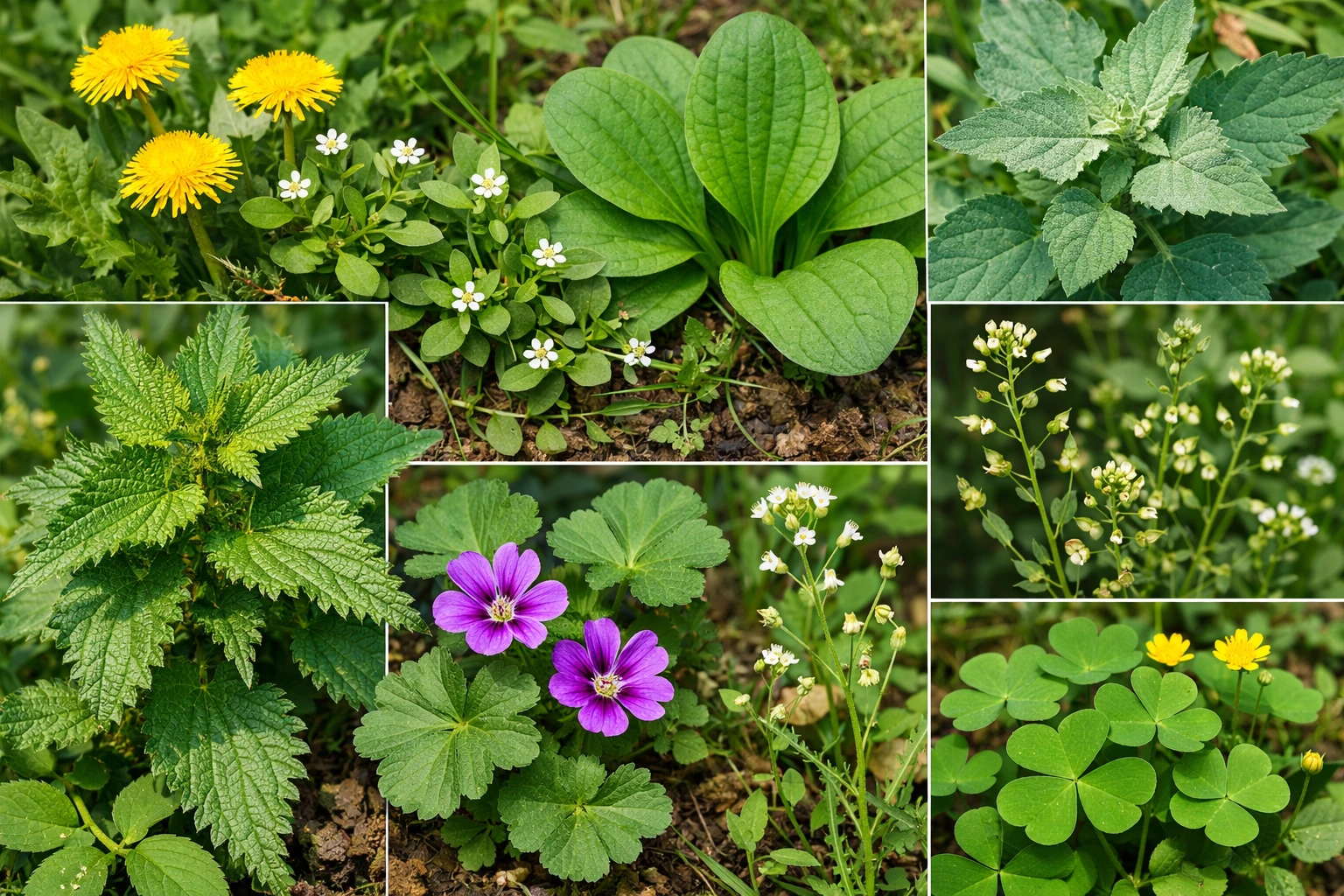 Identify Edible Weeds