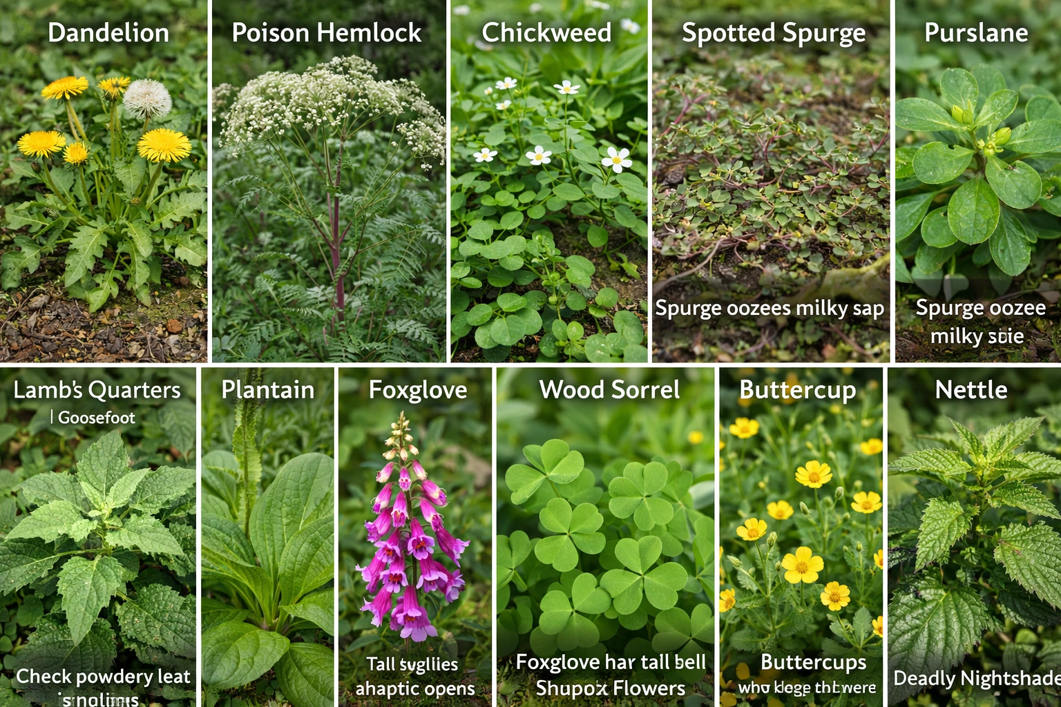 Top 7 Toxic Weed Look-Alikes You Must Avoid