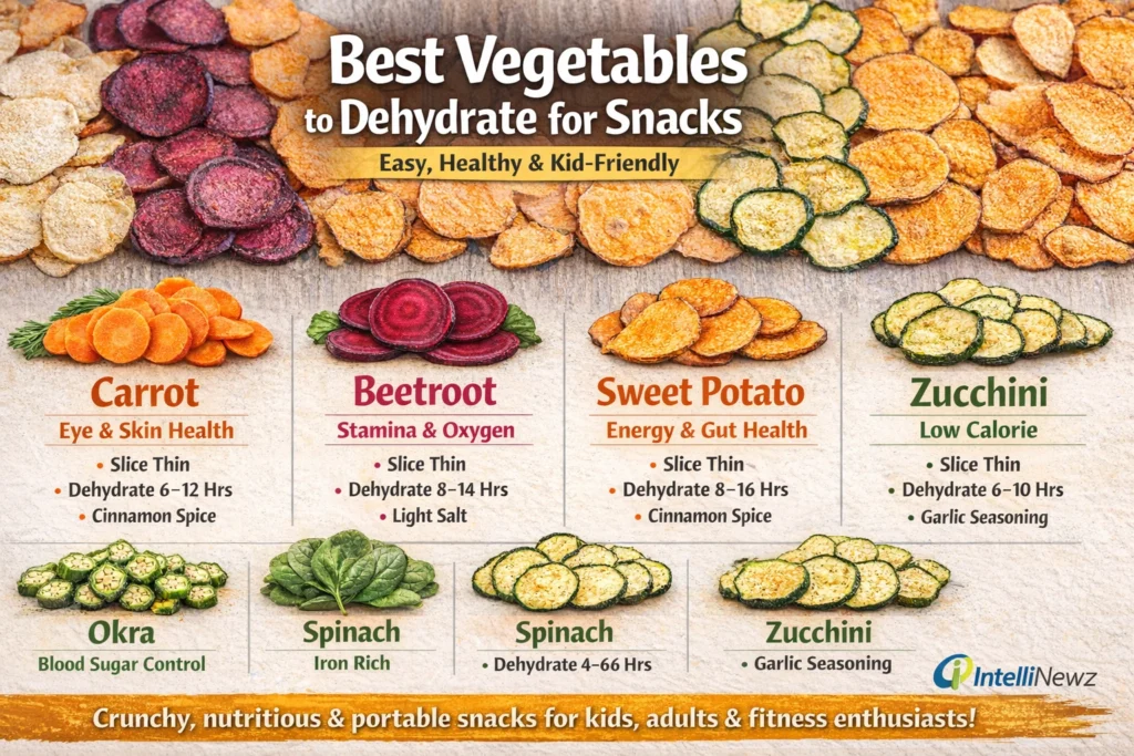 best dehydrated vegetable snack