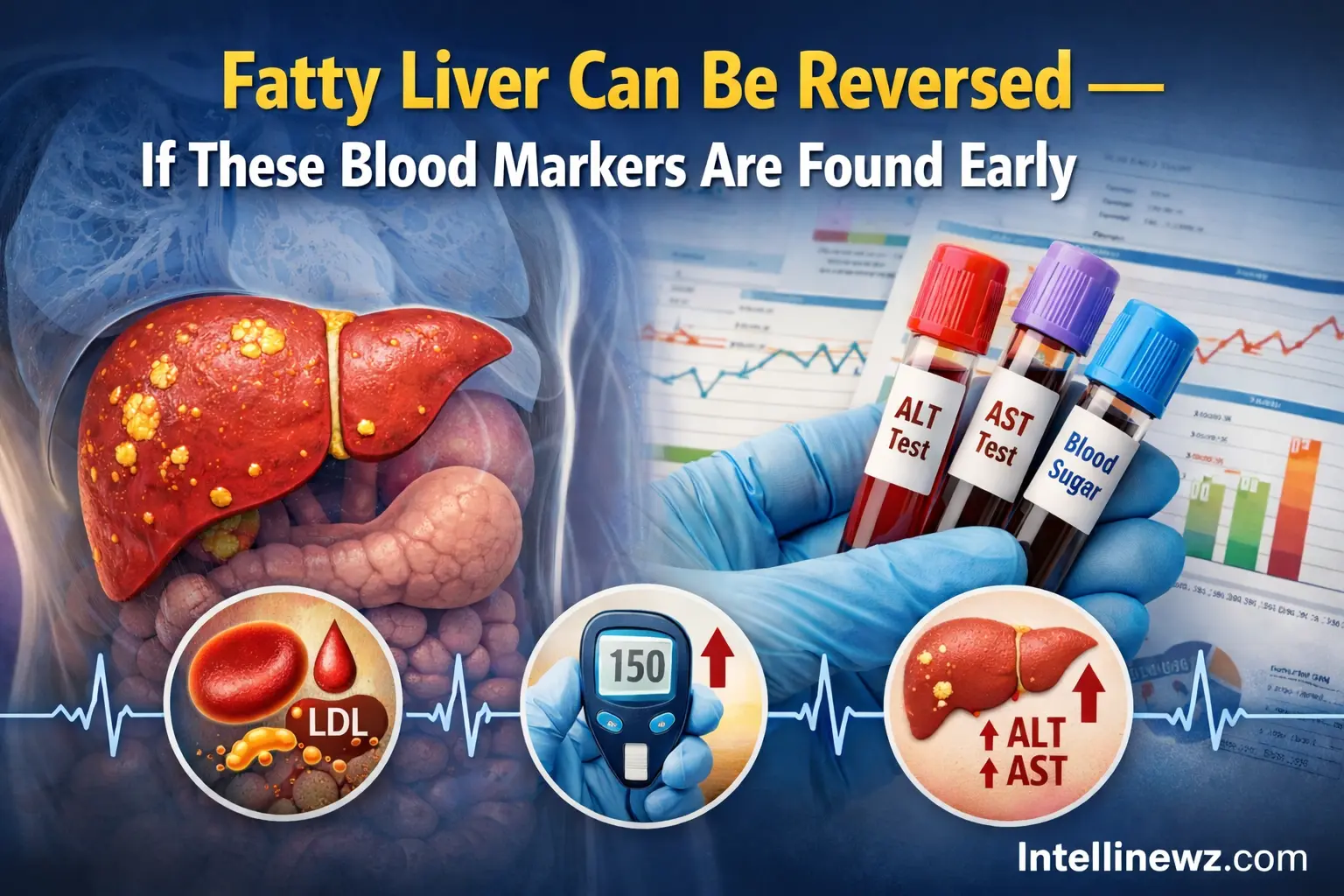 Fatty Liver Can Be Reversed — If These Blood Markers Are Found Early