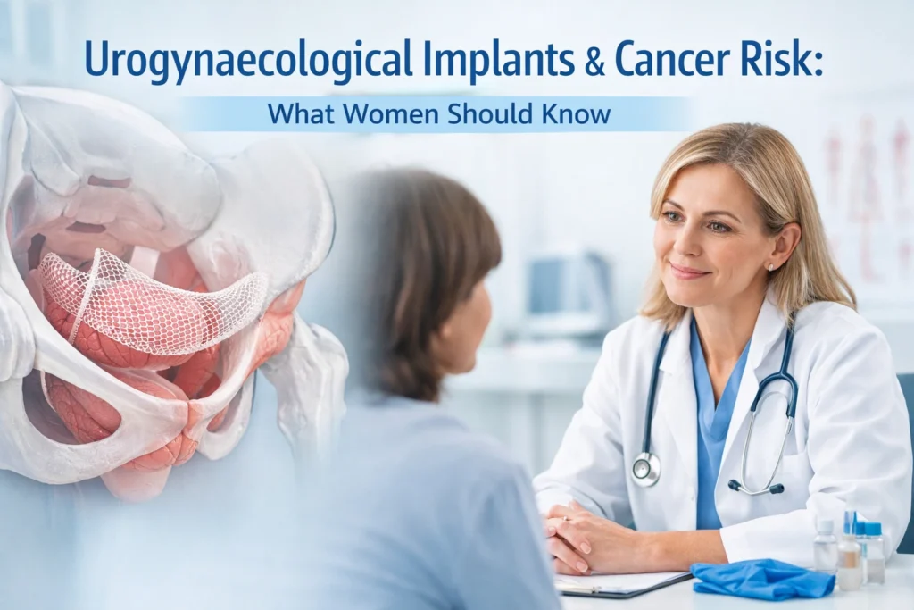 Urogynaecological Implants and Cancer Risk