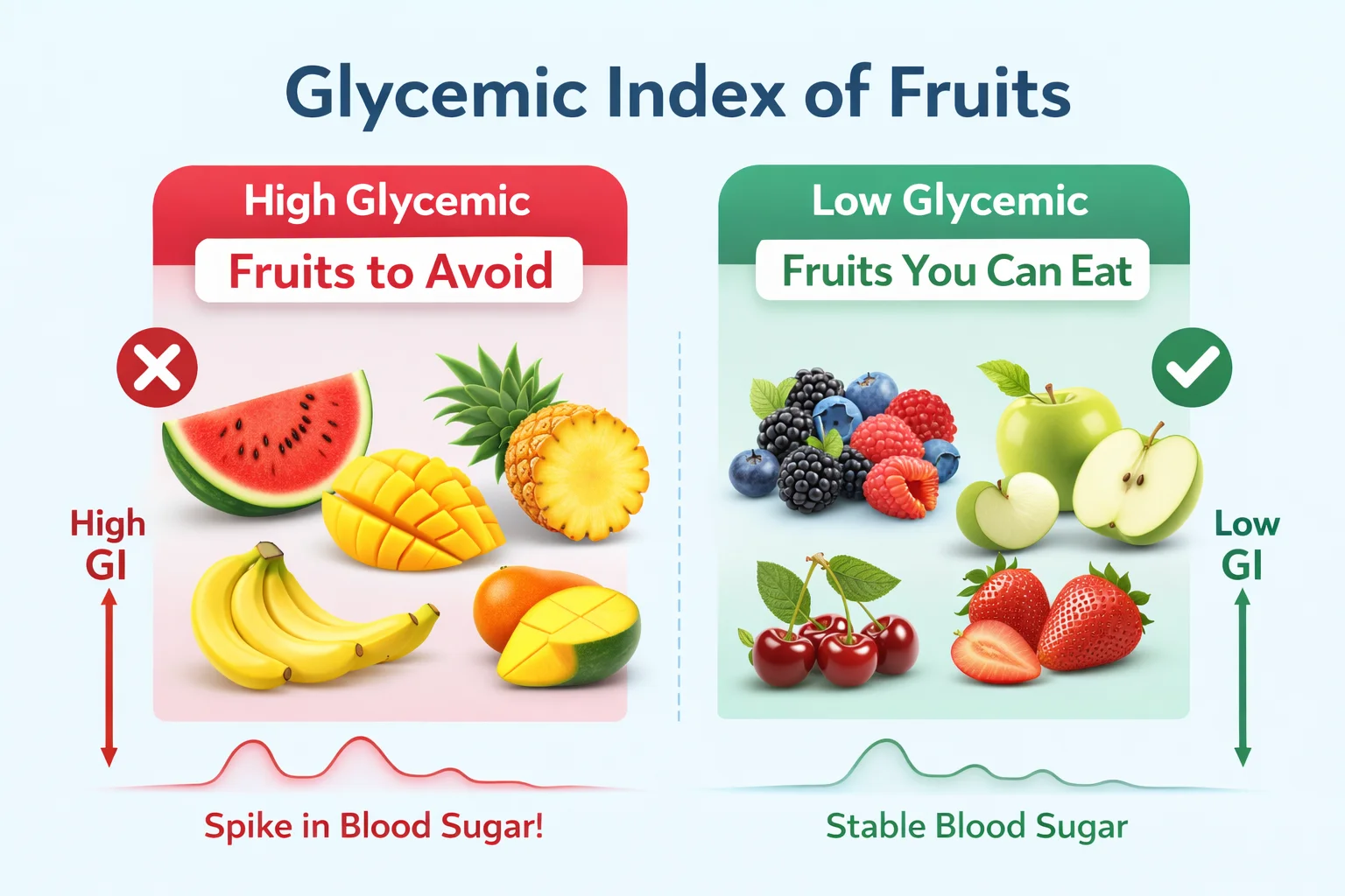 high glycaemics to avoid