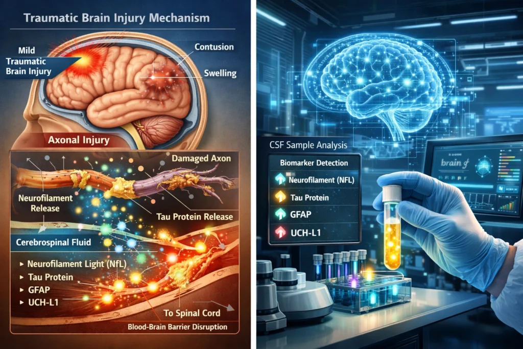 CSF Biomarkers of Silent Neurotrauma: Detecting Hidden Brain Injury Before Symptoms Appear