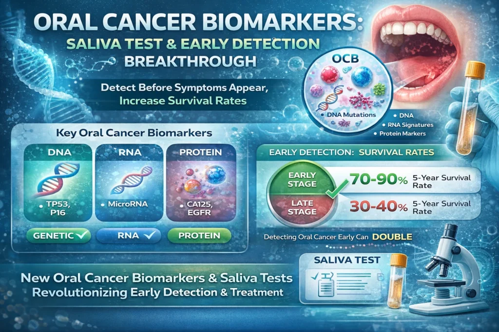 A New Dawn in Detection: How Saliva Tests and Biomarkers Are Revolutionizing Oral Cancer Diagnosis in the USA
