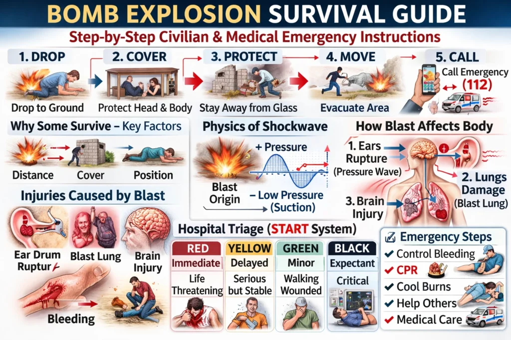 explosion triage