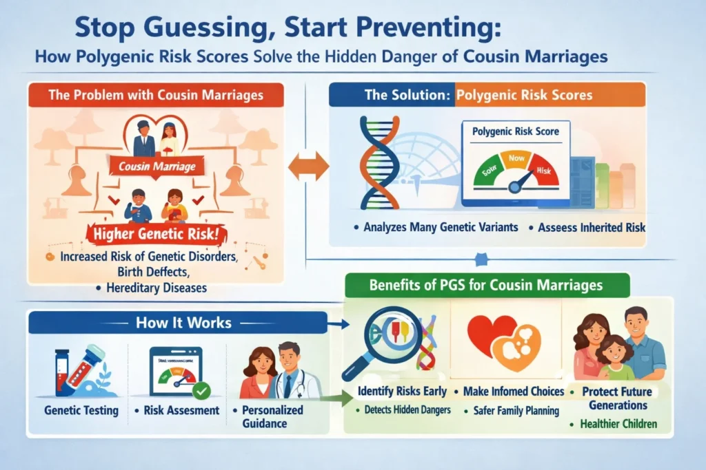 Stop Guessing, Start Preventing: How Polygenic Risk Scores Solve the Hidden Danger of Cousin Marriages