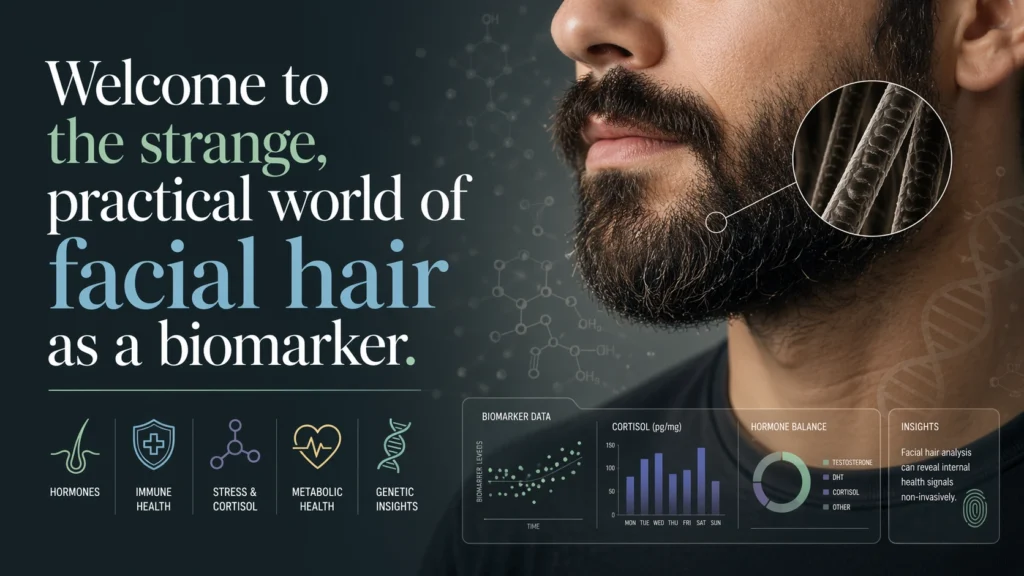 Your Beard Knows You Better Than You Think: Facial Hair as a Biomarker