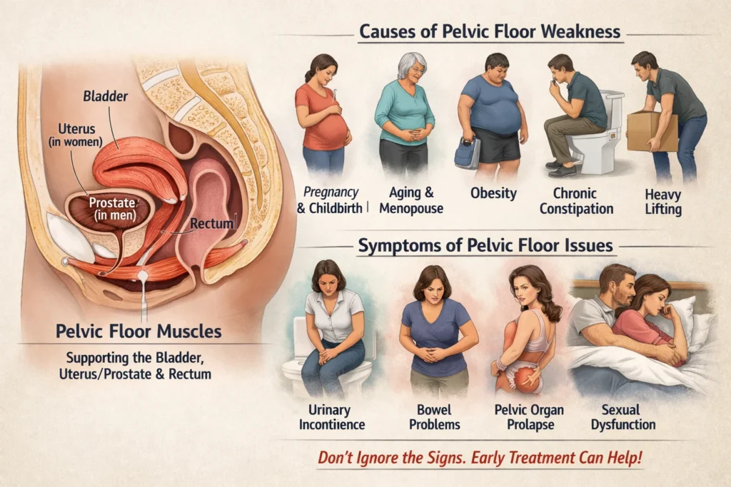 How to Identify Weak Pelvic Floor Muscles Early: Signs & Self-Checks