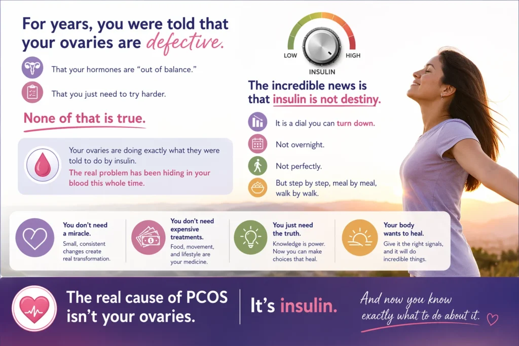 The Real Cause of PCOS Isn’t Your Ovaries—It’s Insulin