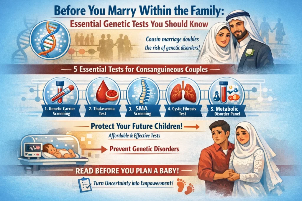 Marrying Your Cousin? Don’t Say “I Do” Until You See These 5 Genetic Tests