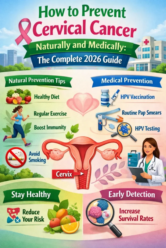 How to Prevent Cervical Cancer Naturally and Medically: The Complete 2026 Guide