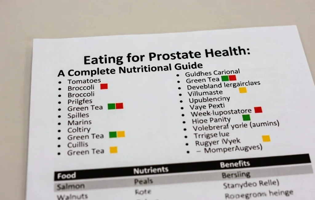 Eating for Prostate Health: A Complete Nutritional Guide