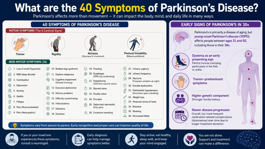 silentsymptomsof parkinsonism