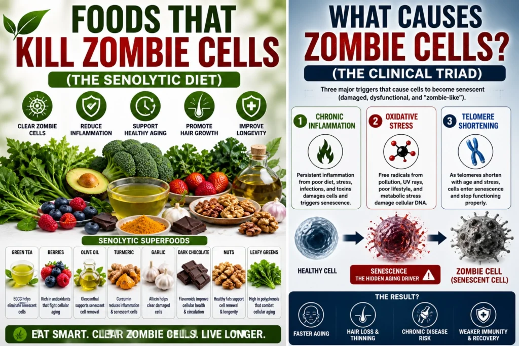 What Are Zombie Cells in the Human Body? (And How to Cleanse Them for a Longer Life)