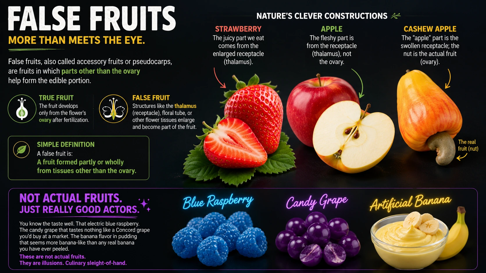 false fruits