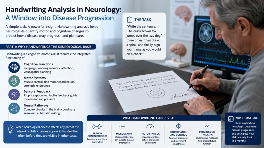 parkinsonism and handwriting