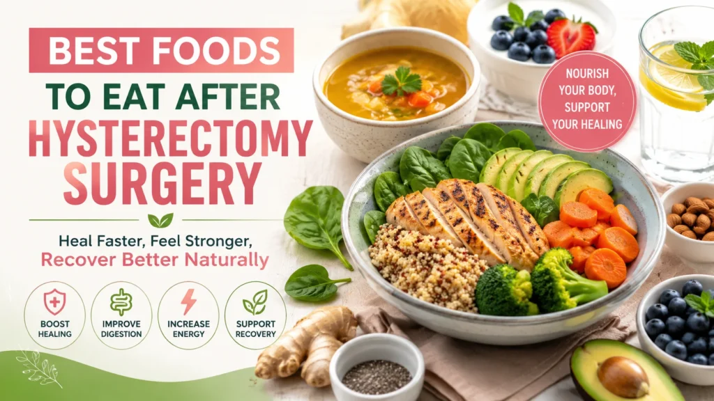 Best foods to eat after surgery