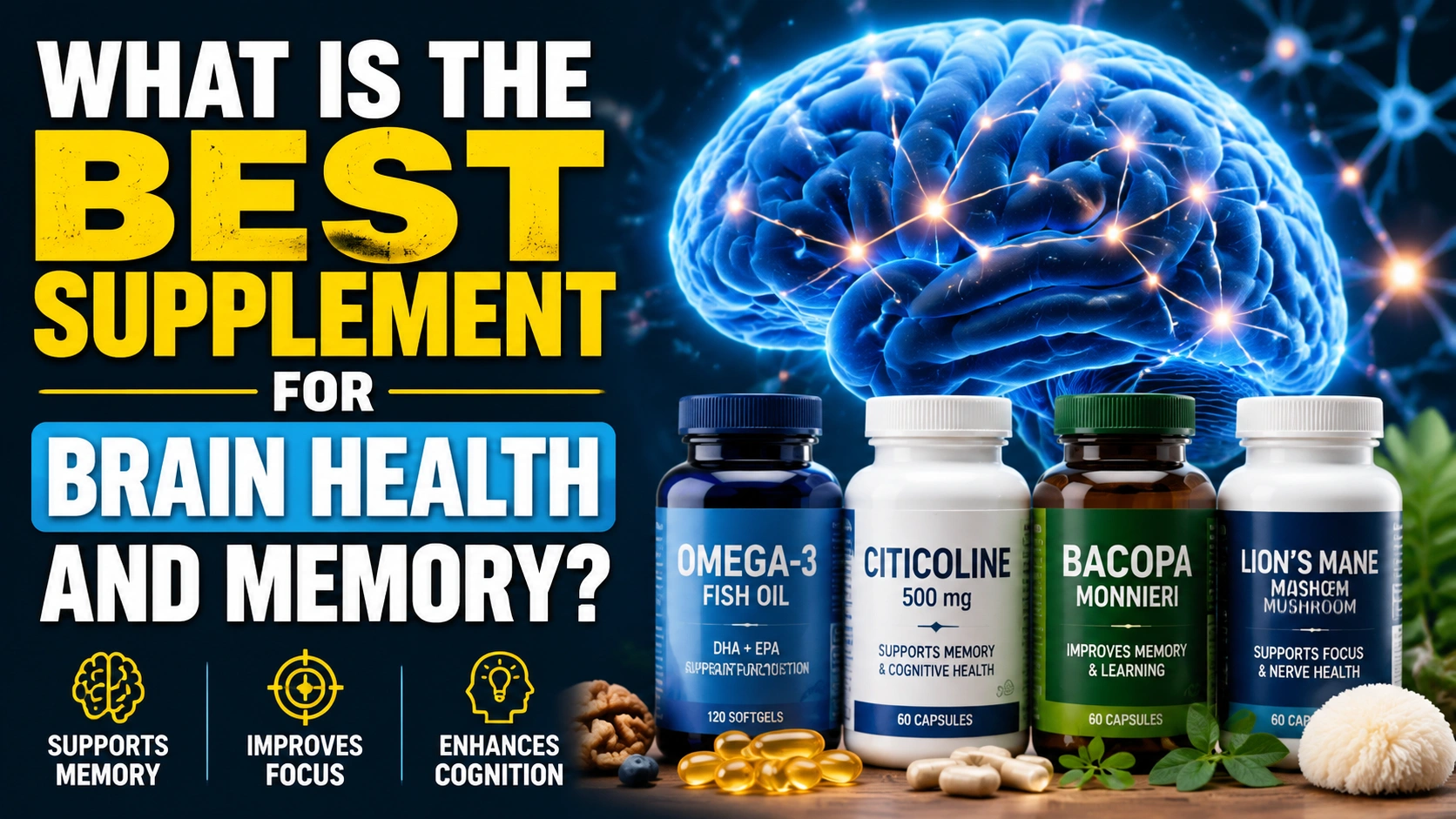 Best supplements for brain health