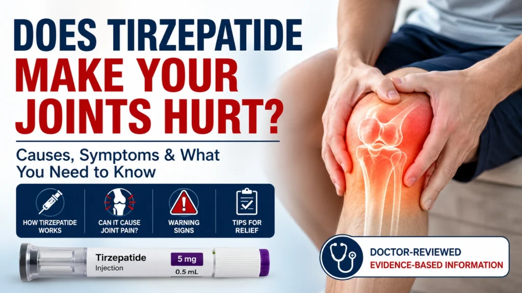 does tirzepatide cause joint ache