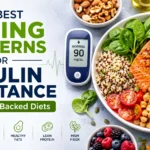 Healthy eating patterns for insulin resistance