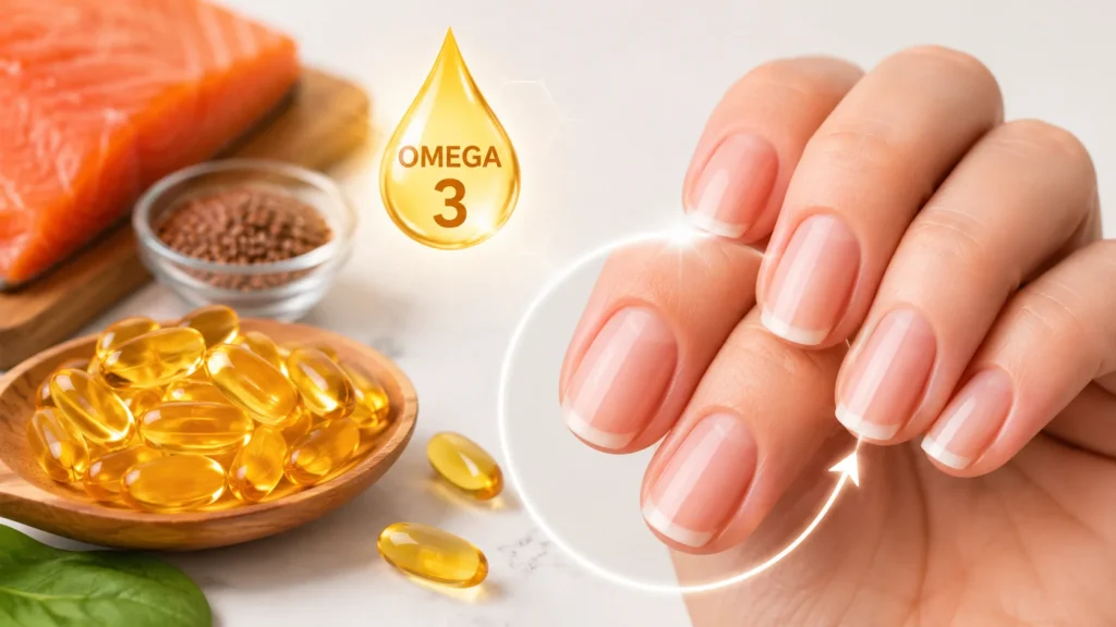 Healthy nails and omega-3 benefits