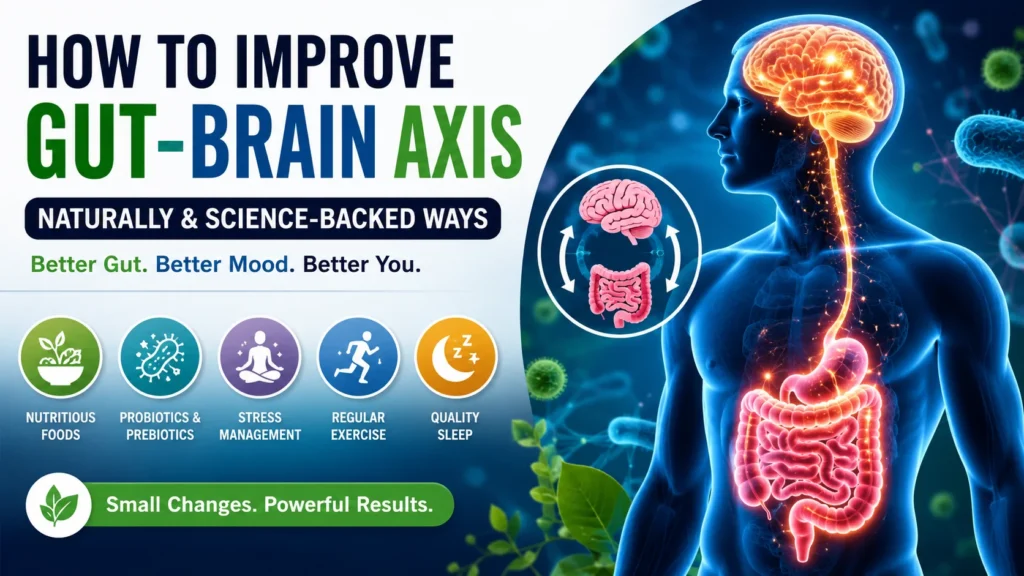 How to improve gut-brain health