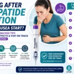 Managing nausea after Tirzepatide injection