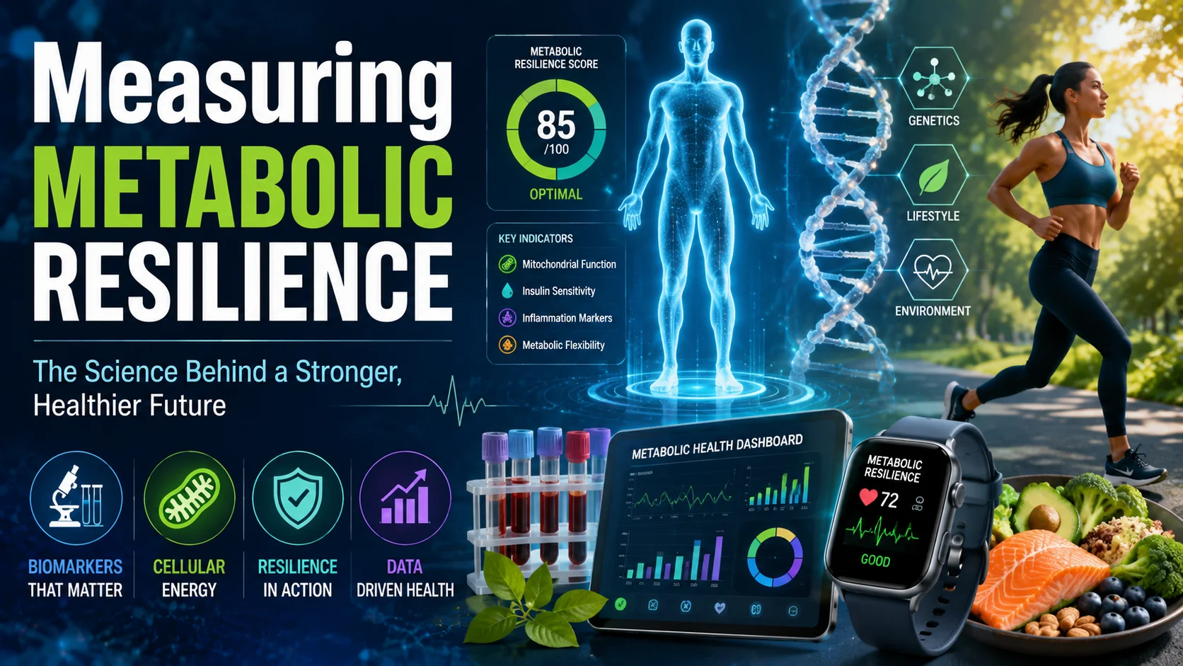 Measuring metabolic resilience for better health