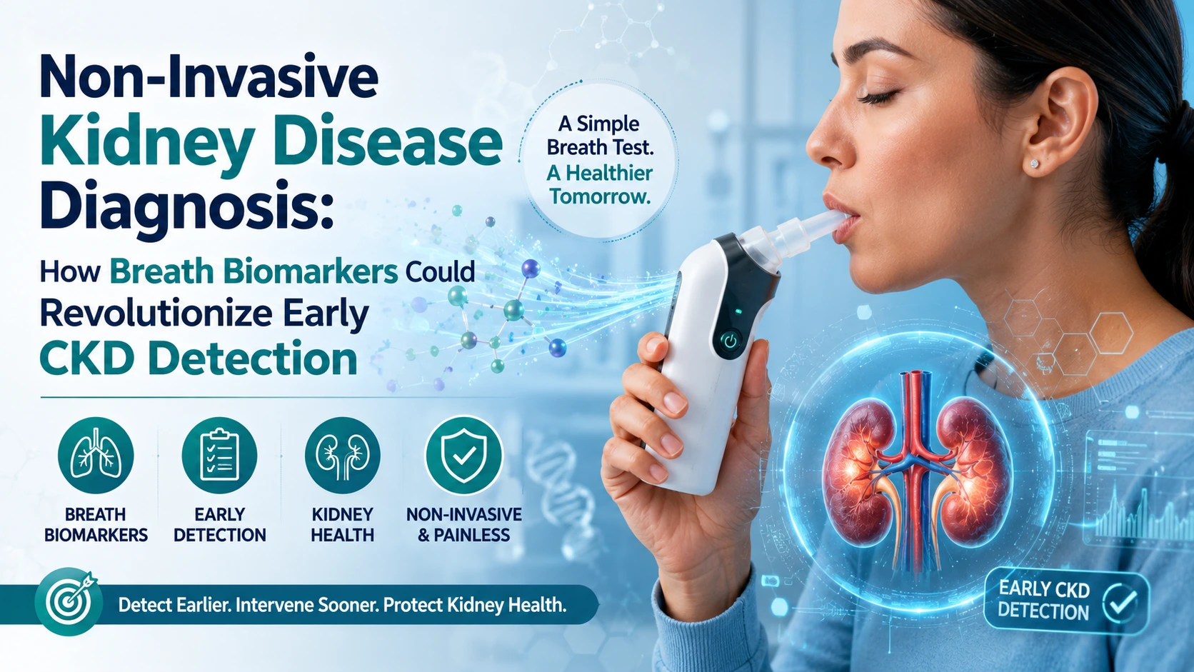 Non-invasive kidney disease detection process