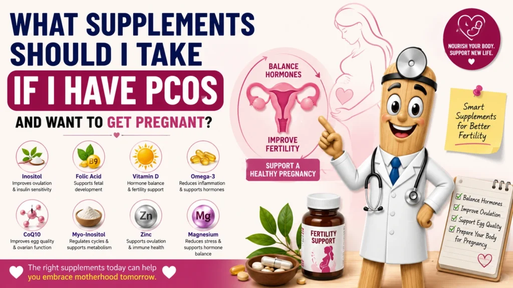 PCOS Supplements for Fertility Support
