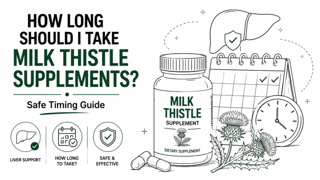Safe timing guide for milk thistle