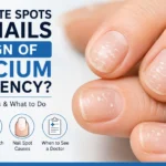 white spots on finger nails