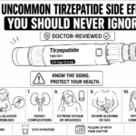 uncommon sideeffects of tirzepatide