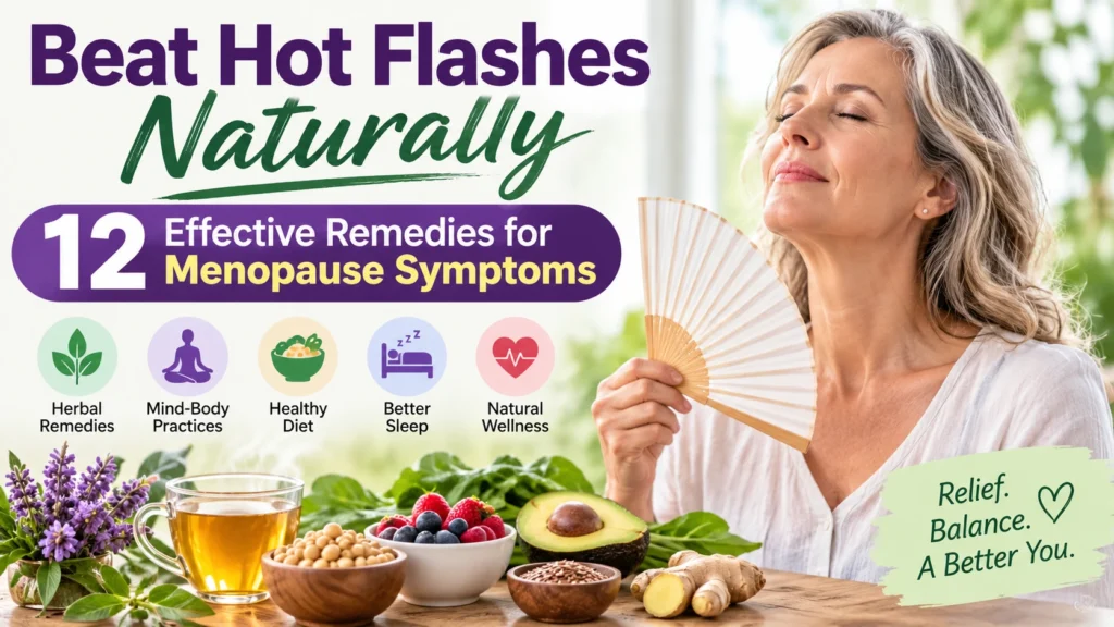 Beat Hot Flashes Naturally