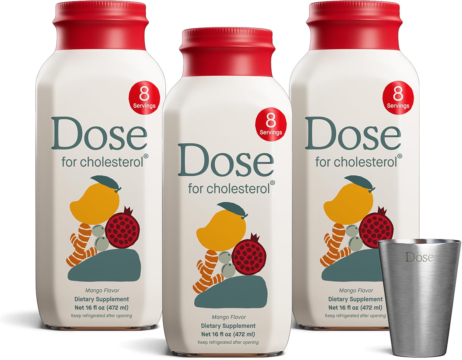 Cholesterol-support supplement product image available on Amazon