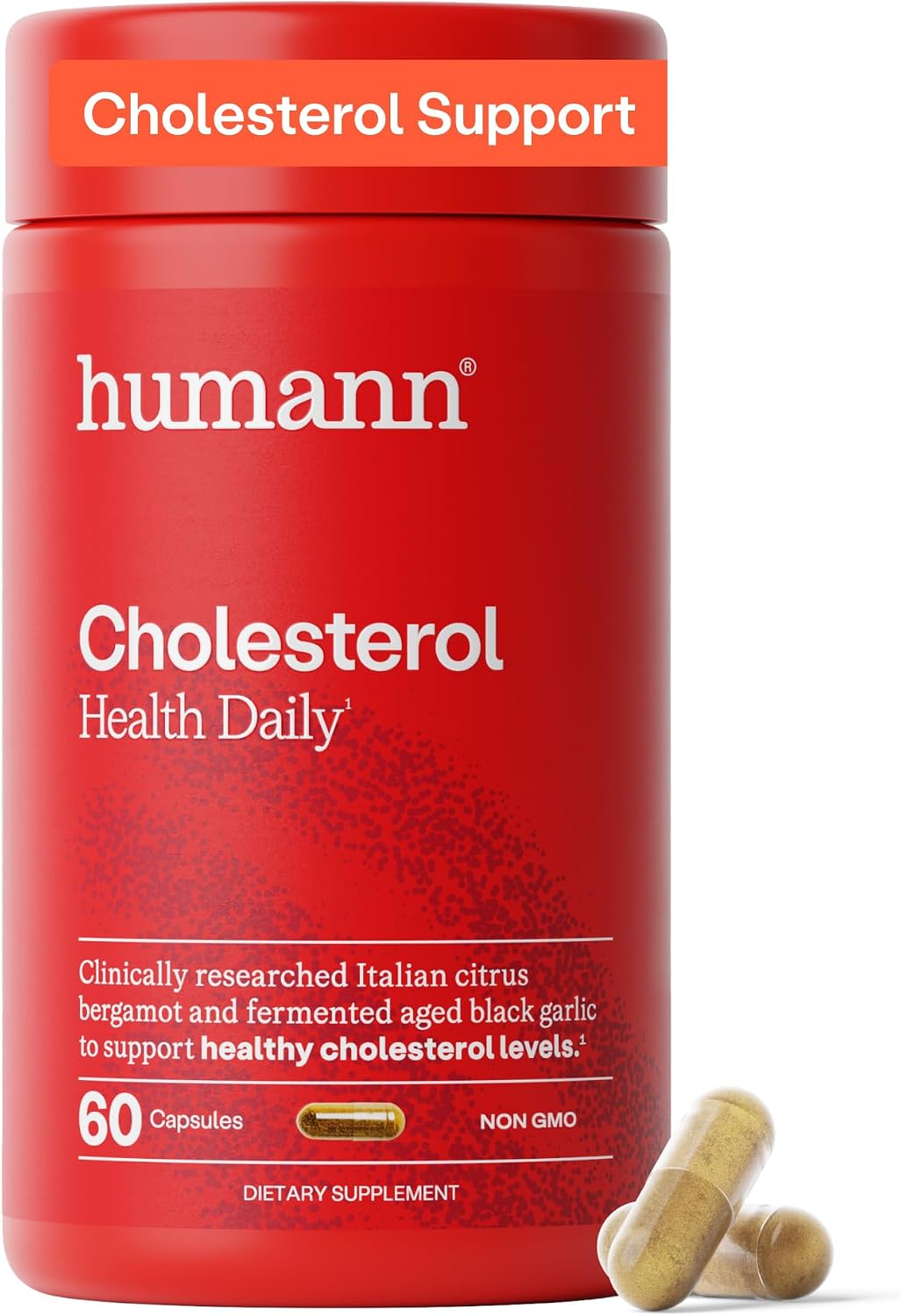 Heart-health supplement bottle available on Amazon